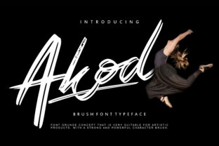 Akod: A Calligraphy Font That Stands Out