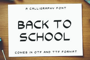 Back to School Font: Modern Typography for Marketers