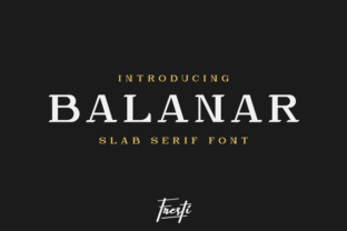 Balanar: A Sophisticated Slab Serif
