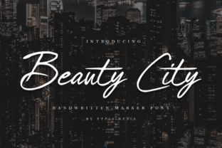 Beauty City: A Dazzling Handwritten Font
