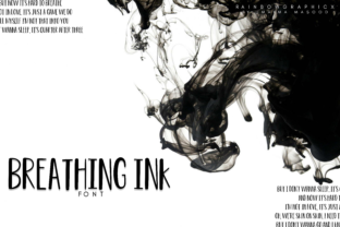 Breathing Ink: A Modern Sans Serif Font