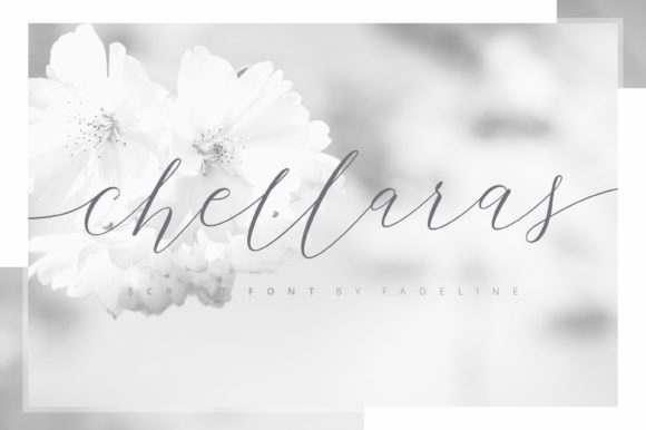 Chellaras: A Handwritten Font for Editorial Magic