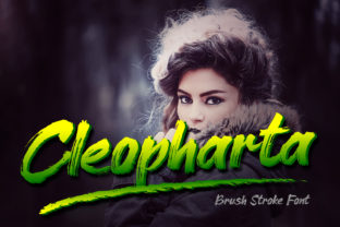 Cleopharta: A Wild Handwritten Font
