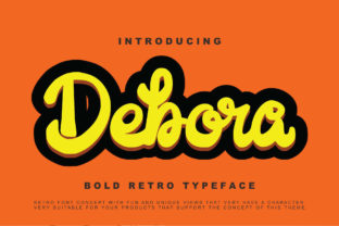 Debora: A Vintage Handwritten Font