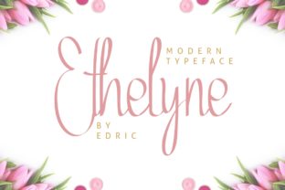 Discover Ethelyne: A Sweet Handwritten Font