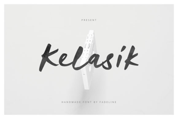 Kelasik: A Playful Handwritten Font for Creative Projects