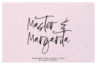 Master Margarita Font for Creative Marketing