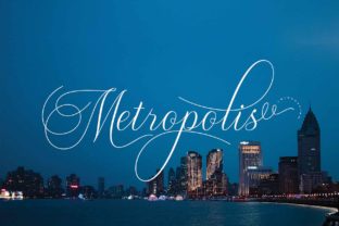 Metropolis: A Bold Handwritten Font