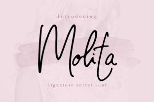 Molita: A Script Font for Elegant Design