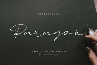 Paragon: A Smart Handwritten Font for Business