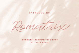 Romatrix: A Handwritten Font for Web Design