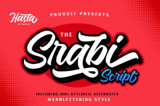 Srabi: A Bold Vintage Font for Creative Projects