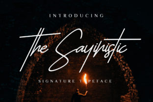 The Sayinistic: A Font That Speaks