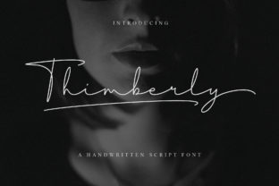 Thimberly: A Handwritten Font for Web Design