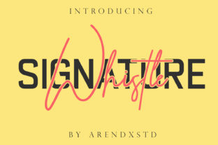 Whistle: A Handwritten Font for Creative Projects